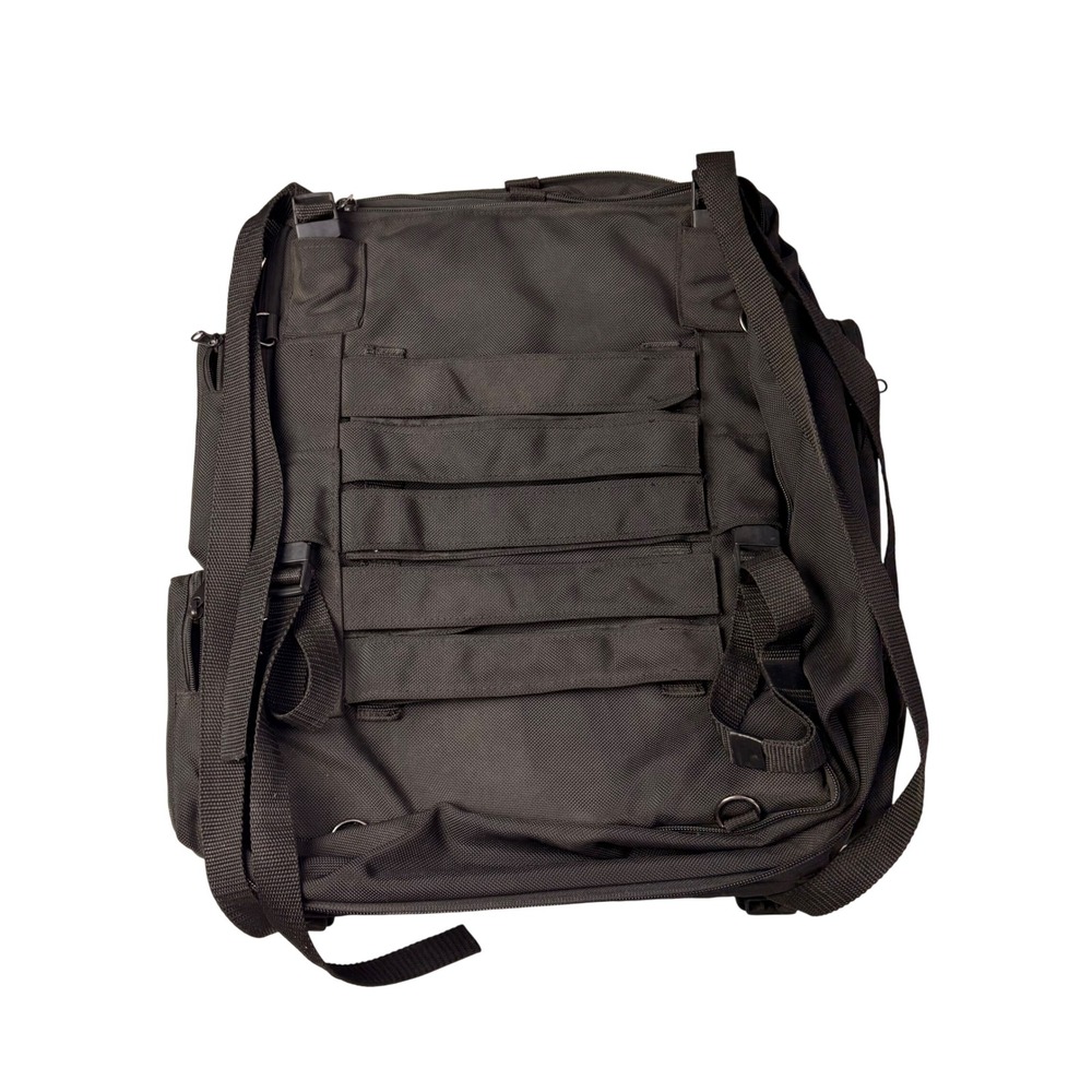 T-Bags Motorcycle Luggage Bag with Straps Multiple Pockets Black 4j3